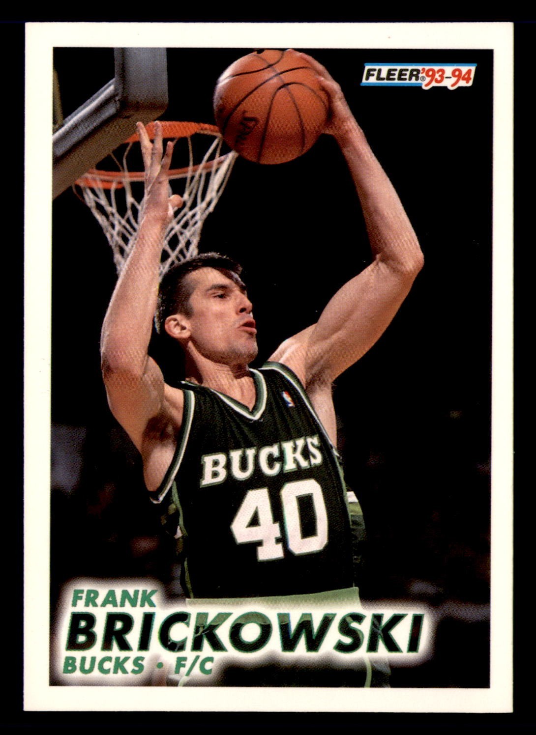 1993-94 Fleer - Frank Brickowski #116