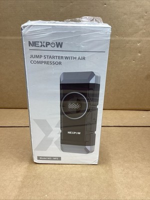 NEXPOW  NP2 Jump Starter with Air Compressor 3000A Peak,12V 150PSI P