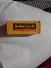 Vintage Kodak Kodacolor-X CX127 Color Negative Film Sealed New 1966
