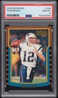 2000 BOWMAN #236 TOM BRADY ROOKIE RC PSA 8