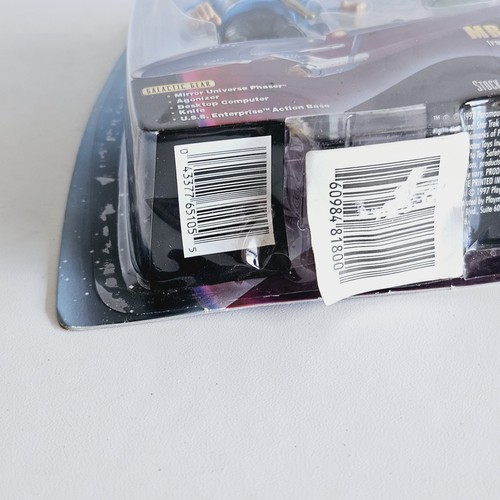 Playmates Star Trek Warp Factor Series 3 Mr Spock 4.75" Figure 1997 New Boxed - Picture 4 of 5