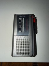 Sony Clear Voice M-475 MicroCassette Handheld Voice Recorder & Cassette Tested