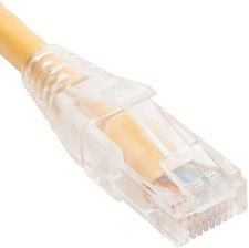 ICC PATCH CORD CAT6 CLEAR BOOT 5' YELLOW ICPCST05YL UPC 633758094474 - Instal...
