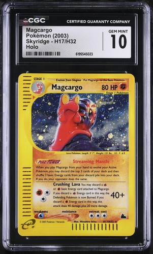Magcargo graded CGC 10 for sale on eBay