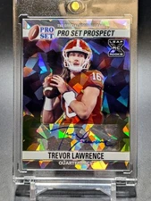 2021 Leaf Pro Set Trevor Lawrence Cracked Ice RC/Auto SSP 1/10 Pack Fresh Card!