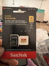 SanDisk Extreme High Speed microSDXC UHS-I U3 1TB Card with Adapter