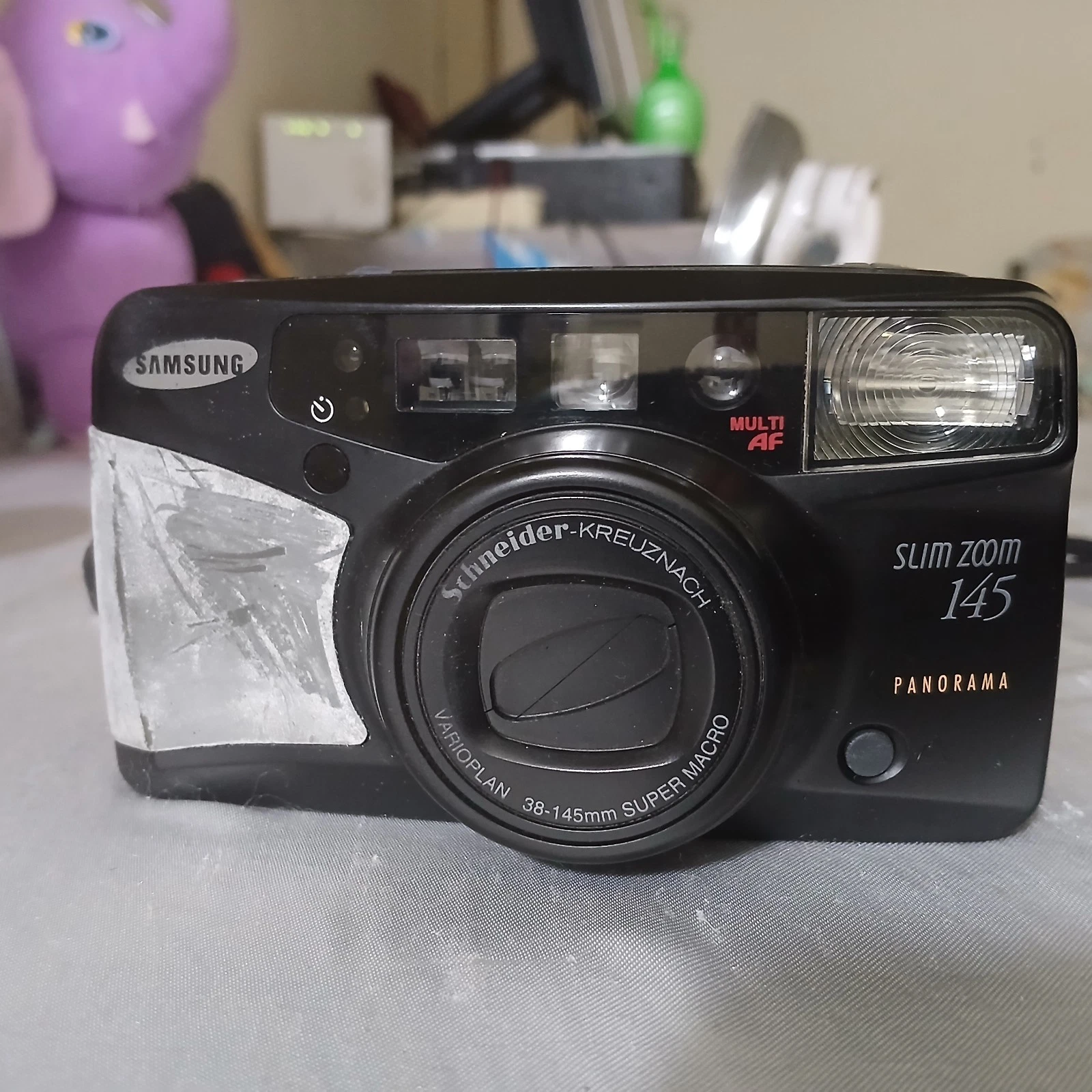 Samsung Slim Zoom 145 Panorama 35mm Film Camera Tested - Works Fine Vintage Retr