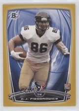 2014 Bowman Rookies Gold 36/399 CJ Fiedorowicz #72 x6g