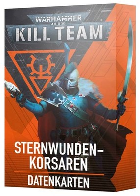 Warhammer 40.000 Kill Team Corsair Voidscarred Datakarten (Deutsch) GW Aeldari