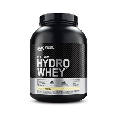 Optimum Nutrition Platinum Hydrowhey Protein Powder, 100% Hydrolyzed Whey Iso...