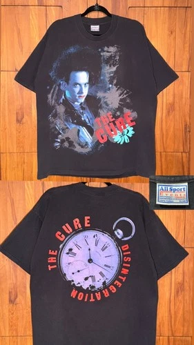 The Cure Disintegration Single Stitch Shirt All 1980s vintage concert t-shirt, vintage, size XL, single stitch, B+ condition
