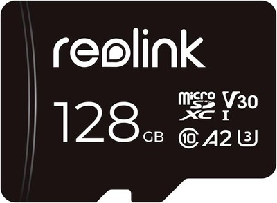 Reolink 128GB microSDXC Speicherkarte A2 V30 U3 100MB/s für Überwachungskamera