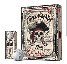 TaylorMade TP5 Pix Pirates Skull Golf Balls Limited Edition 1 Dozen New
