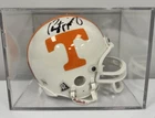 Peyton Manning Tennessee Volunteers Autographed Mini Helmet Holographic Sticker
