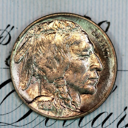 * 1916-D * SUPERB+ GEM BU MS BUFFALO NICKEL * FROM ORIGINAL COLLECTION
