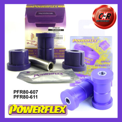Powerflex Rr Tie Bar Bushes For Vauxhall Manta B (1982-1988) PFR80-607/PFR80-611