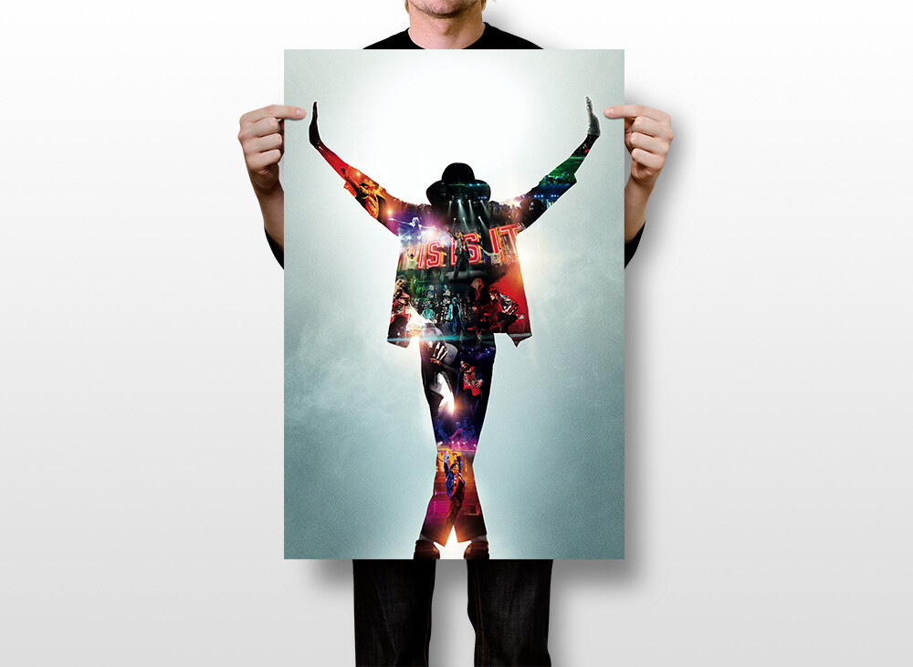 Michael Jackson Shine Art Wall Indoor Room Outdoor Poster - POSTER