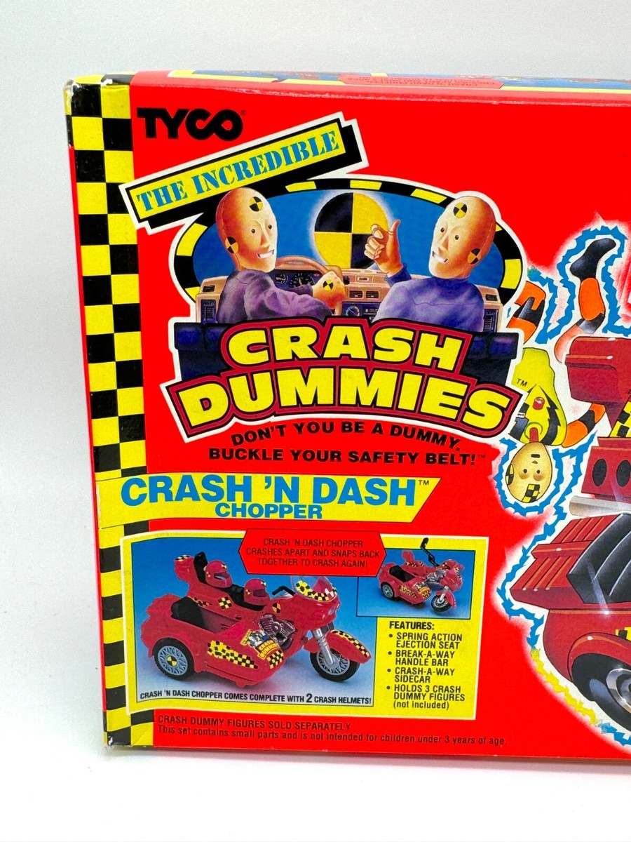 Vintage Crash Test Dummies Crash Dash Chopper New Unopened