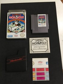 Monopoly Nintendo Nes Ntsc Am&eacute;ricain Usa Usag&eacute; Complet Beau