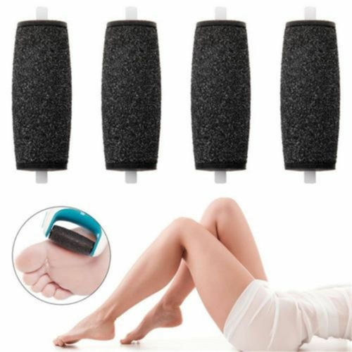 4pcs Replacement Roller Heads for Scholl Velvet Smooth Pedi Foot File Refills - Picture 4 of 7