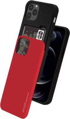 GOOSPERY Sky Slide Card Slot Bumper Cover for iPhone 14 13 12 Pro Max Plus Case