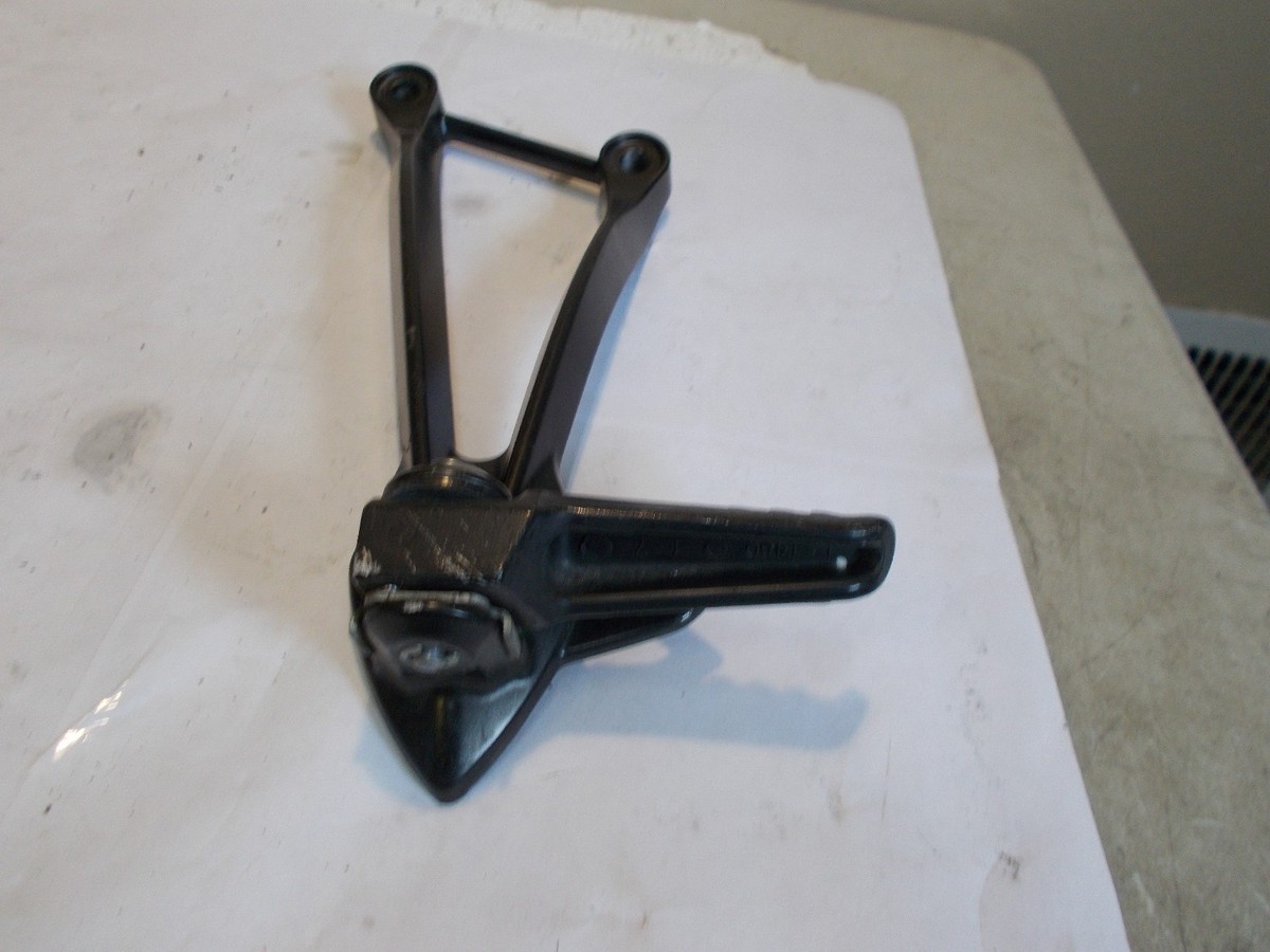 08-10 Kawasaki ZX6R Right Rear Stay & Foot Peg; OEM*35063 08-10 Kawasaki ZX6R Right Rear Stay & Foot Peg; OEM*35063