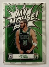 2020-21 Panini Donruss Optic JAYSON TATUM MY HOUSE #1 Boston Celtics 🔥📈 A-16
