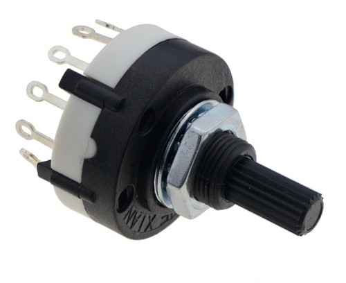 2 Manopole Interruttore Per Chitarra Avorio - 3 E 4 Vie - Cappello A Punta - Nuove