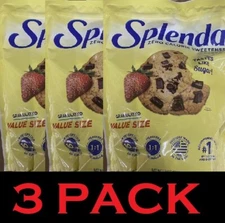 3x SPLENDA Zero Calorie Granulated Sweetener 1.2 LB VALUE SIZE Bag - 3 PACK