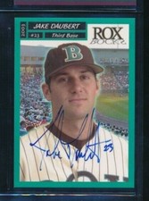 2003 Grandstand Brockton Rox Jake Daubert signed auto autograph swsw6