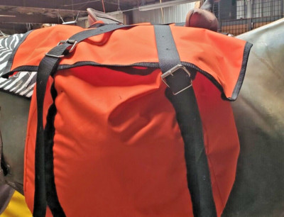 Western Horse Riding Saddle Pannier Bags for Hunting Camping Trip/Meat packing