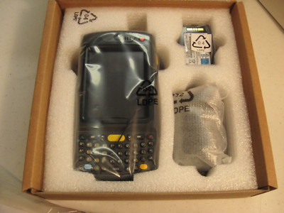 *NEW* SYMBOL MOTOROLA MC7090-PK0DCQQA7WR 2D/1D BARCODE QWERTY WIFI COMPLETE KIT