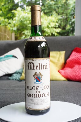 Sammlerstück Melini Aleatico di Gradoli vor 1975 720ml Dessertwein