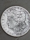 1889-O Morgan Silver $1 Dollar Coin Fine +. 90% Silver