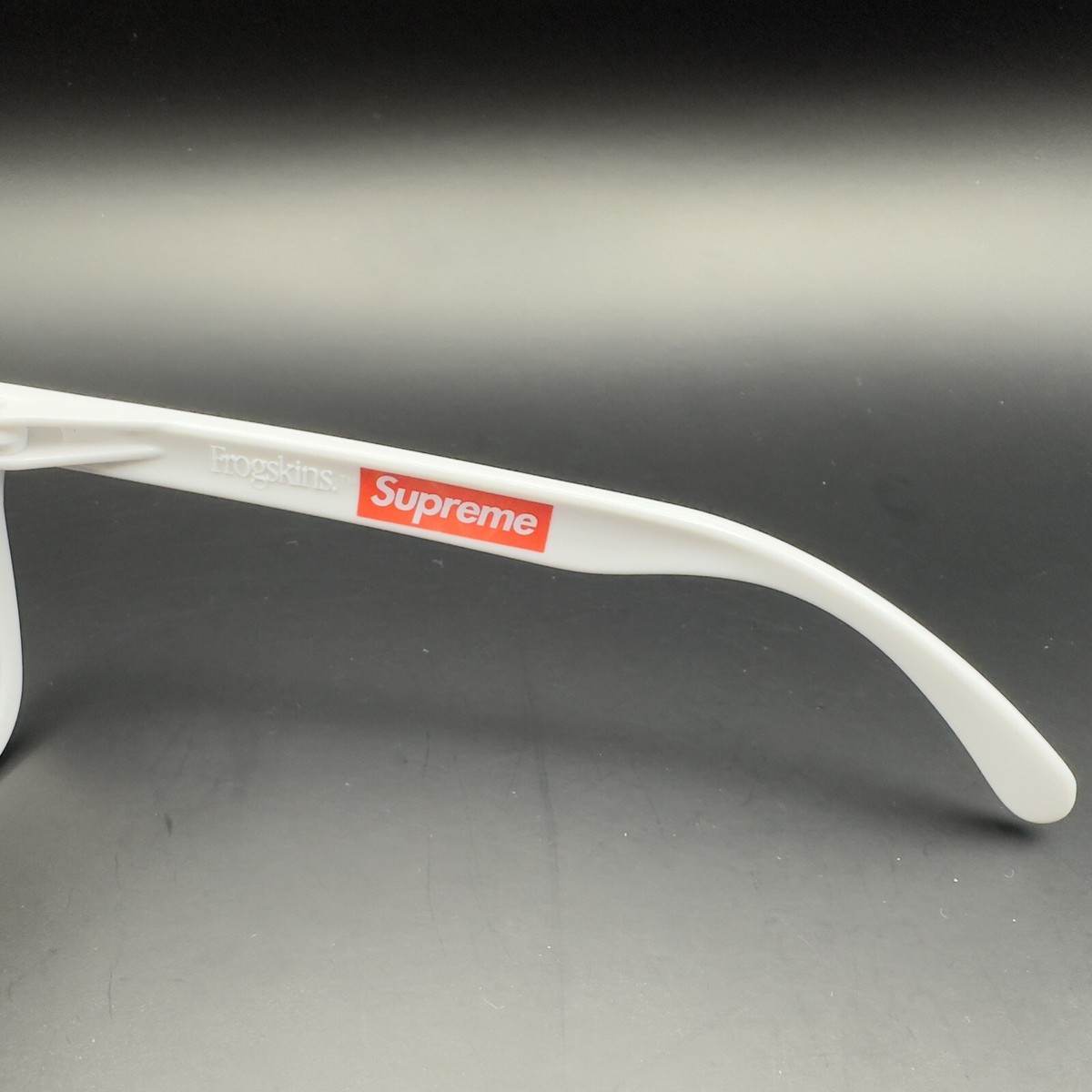 Oakley Supreme Frogskin Polished White w/24k Iridium Lenses | eBay