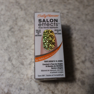 SALLY HANSEN Salon Effects Real Nail Polish Strips 260 GLITZ BLITZ ...