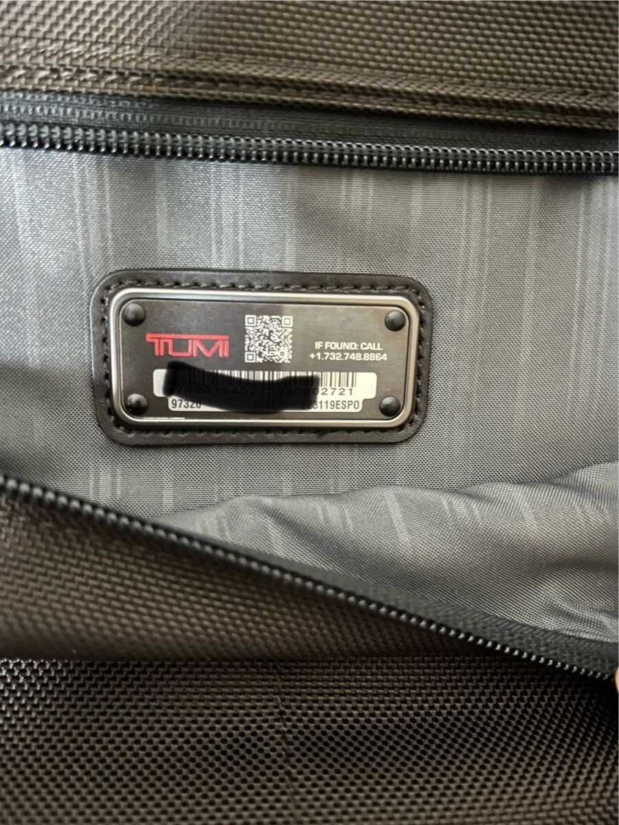 TUMI Companion Tote Bag Espresso Good Condition Black 2way TUMI Companion Tote Bag Espresso Good Condition Black 2way