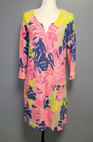 Lilly Pulitzer Joyce Gr. Medium Under the Canopy Kleid