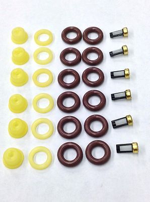 Honda Acura Fuel Injector Service Repair Kit OBD2 - Seal Rings, Filters, O'rings - Foto 6