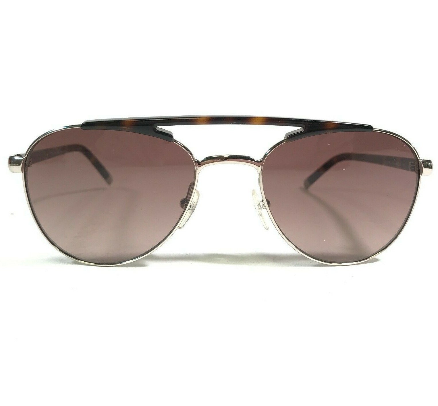 Солнцезащитные очки Calvin Klein CK1220S 714 в коричневой серебристой круглой оправе с красными линзами 6890₽