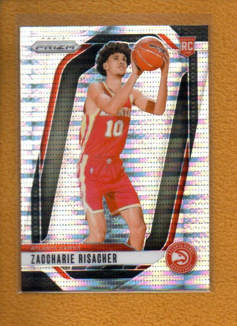 Zaccharie Risacher 2024-25 Panini Prizm Rookie Pulsar Prizm RC #265