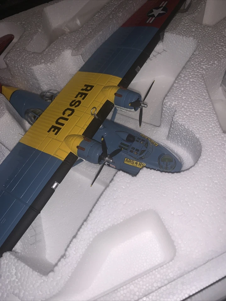 CORGI AVIATION ARCHIVE AA 36105 CANADIAN VICKERS SA-10A CATALINA USAF AIR RESCUE - Image 4 of 4