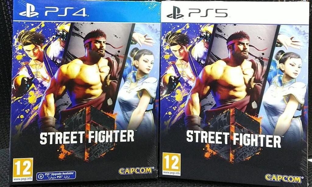 Street fighter 6 STEELBOOK EDITION (PS5) 2023 Sony PlayStation 5 Ships Now