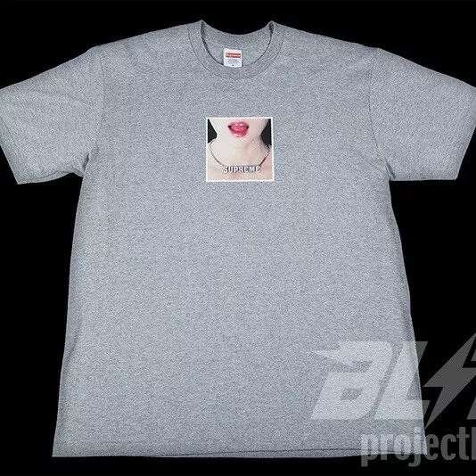 Tee shirt SS18 Supreme Necklace gris bruyère XL 2018