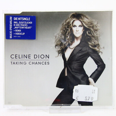 Music Musik Maxi Single CD Celine Dion   Taking Chances Premium Gut