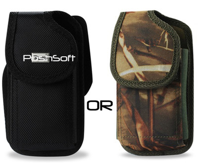 Ballistic Nylon Carry Case for HUAWEI phones. Holster Pouch + Belt-Clip, RUGGED