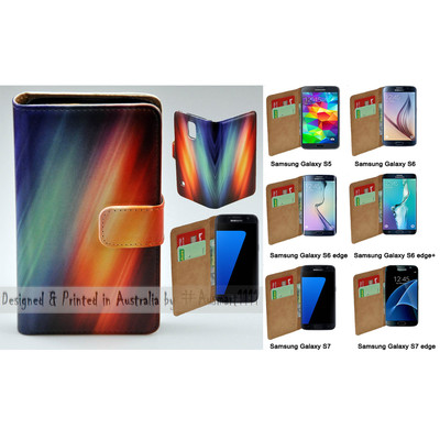 For Samsung Galaxy Series - Multi Colour Abstract Print Mobile Phone Case Cover