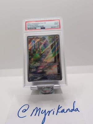 PSA 9 MINT Sudowoodo IR Illustration Rare 219/193 Paldea Evolved