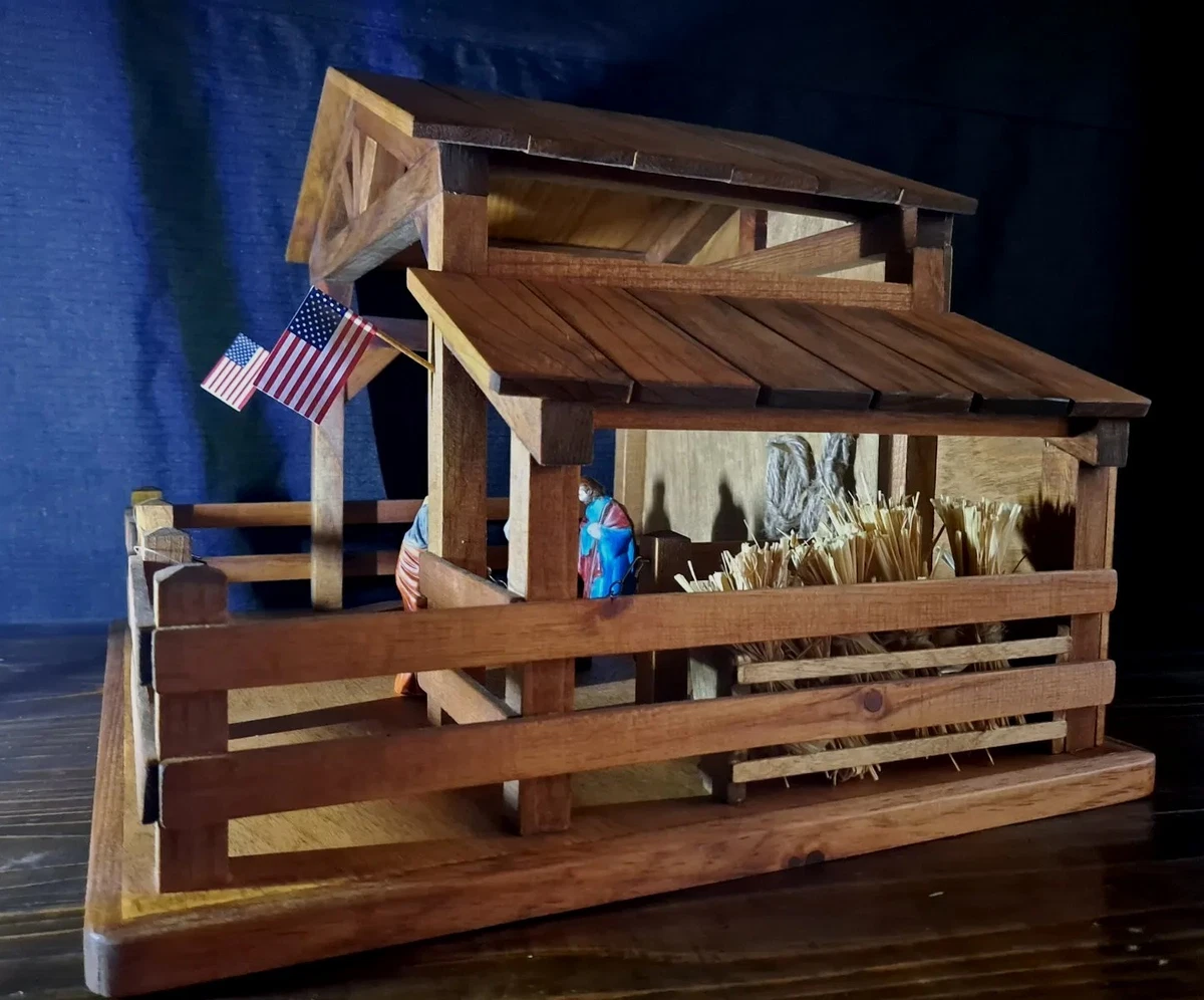 Tabletop Nativity Stable Plans