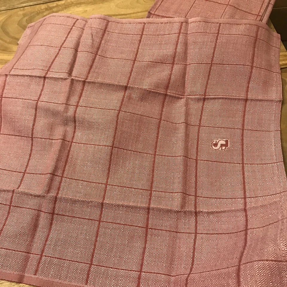 Tovaglioli In Tessuto A Quadri Bianco Rosso Ottime Usate Di Poco - Immagine 3 di 4